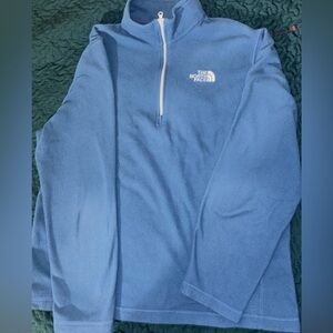 Mens Northface quarter zip up sweater size L